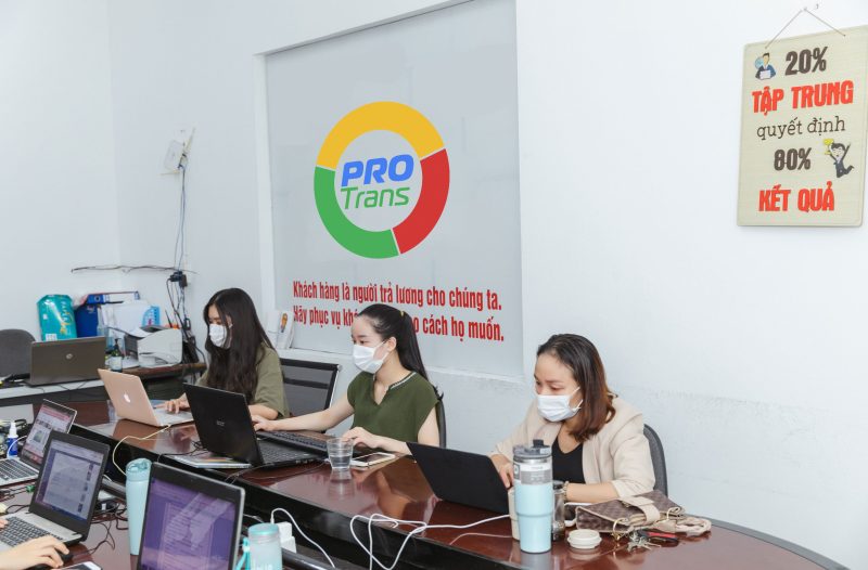 Đội ngũ dịch thuật tiếng Hàn Quốc chuyên nghiệp của PROTRANS