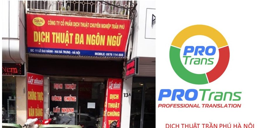 Dịch thuật Trần Phú Hà Nội