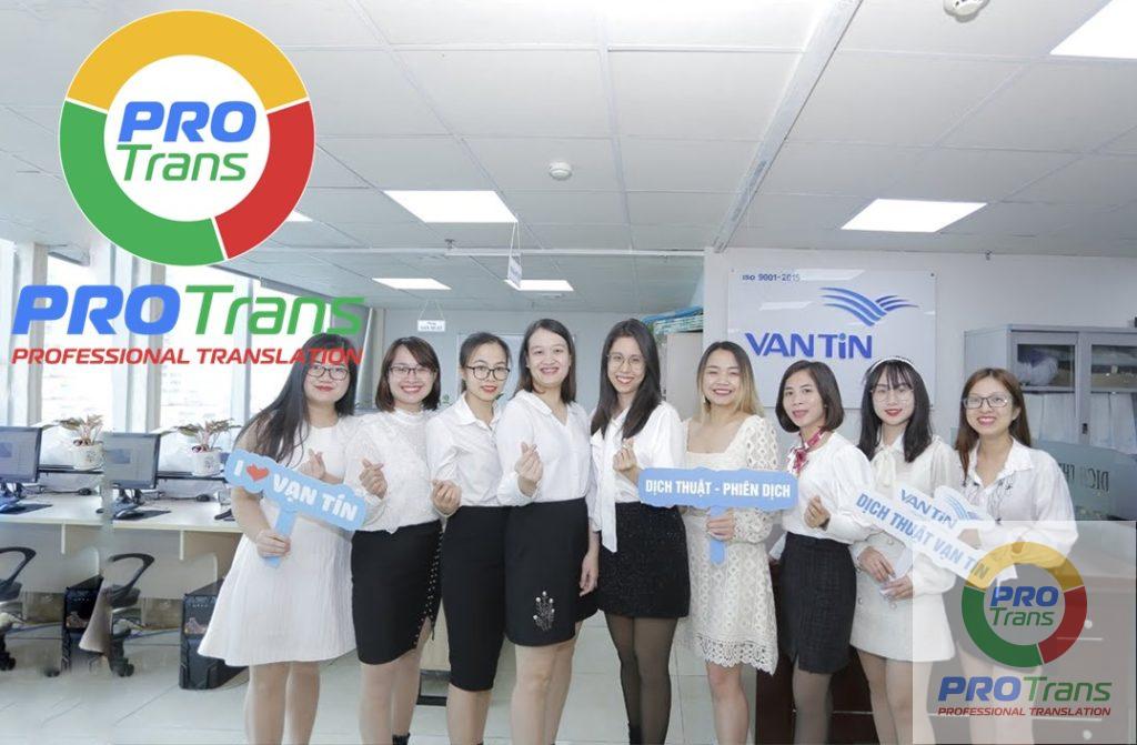 Đội ngũ Dịch thuật Điều lệ, nội quy tại Quảng Bình - PROTRANS