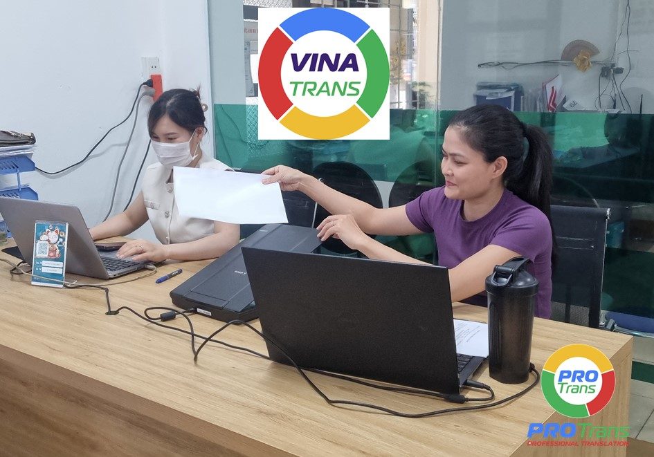 Văn phòng dịch thuật công chứng Việt - VINATRANS Bắc Giang