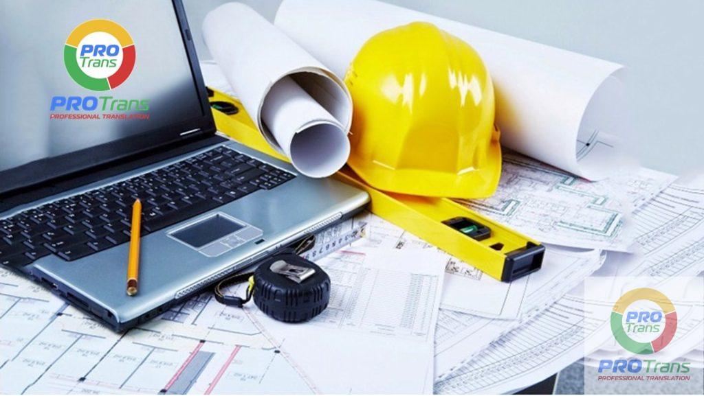 Đội ngũ kỹ thuật viên PROTRANS đang xử lý dịch thuật bản vẽ kỹ thuật cơ khí.