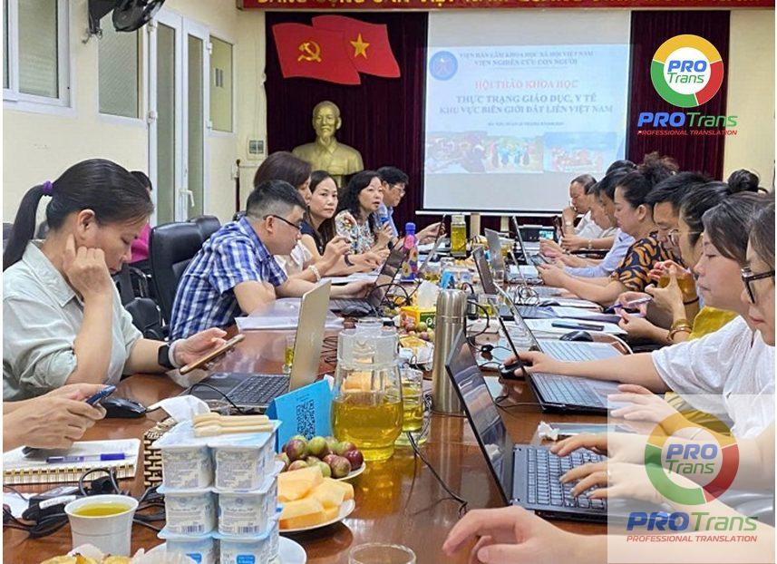Dịch thuật tài liệu Giáo dục - Đào tạo chuẩn xác tại PROTRANS