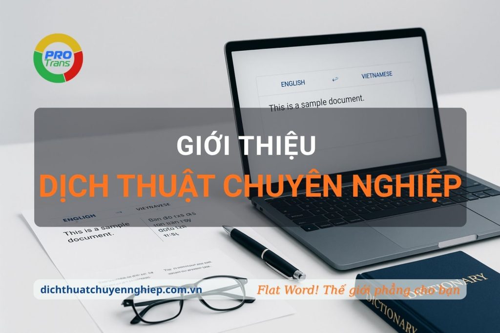 Giới thiệu Dịch thuật Chuyên Nghiệp.