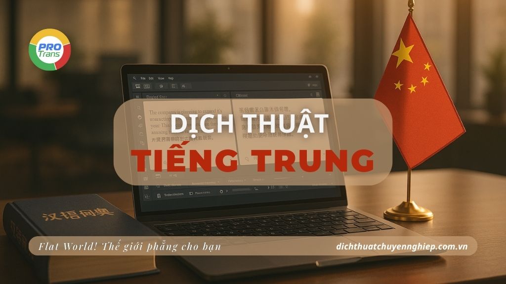 Dịch thuật tiếng Trung tại Dịch thuật Chuyên nghiệp.