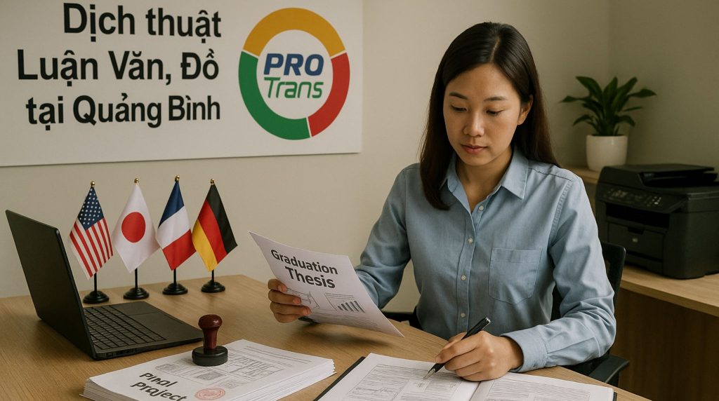 Dịch thuật Luận Văn, đồ án tại Quảng Bình