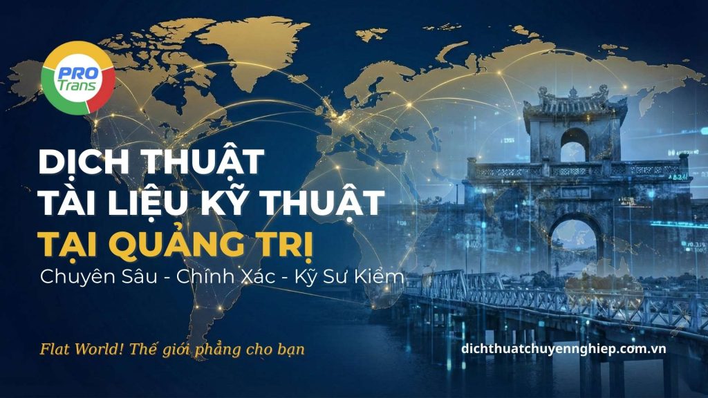 Dịch thuật tài liệu Kỹ thuật tại Quảng Trị.