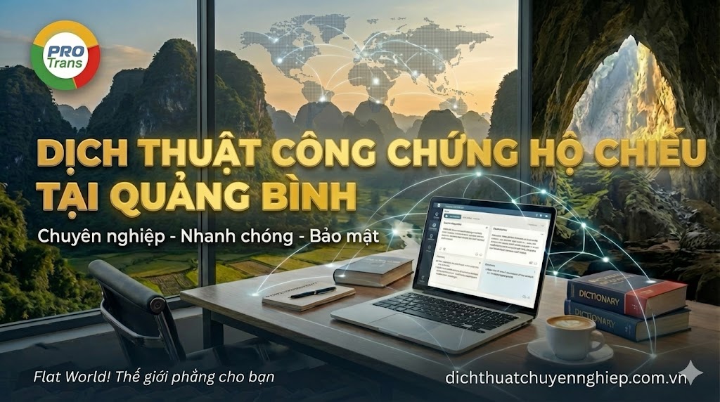 Dịch thuật công chứng Hộ chiếu người nước ngoài tại Quảng Bình- PROTRANS 