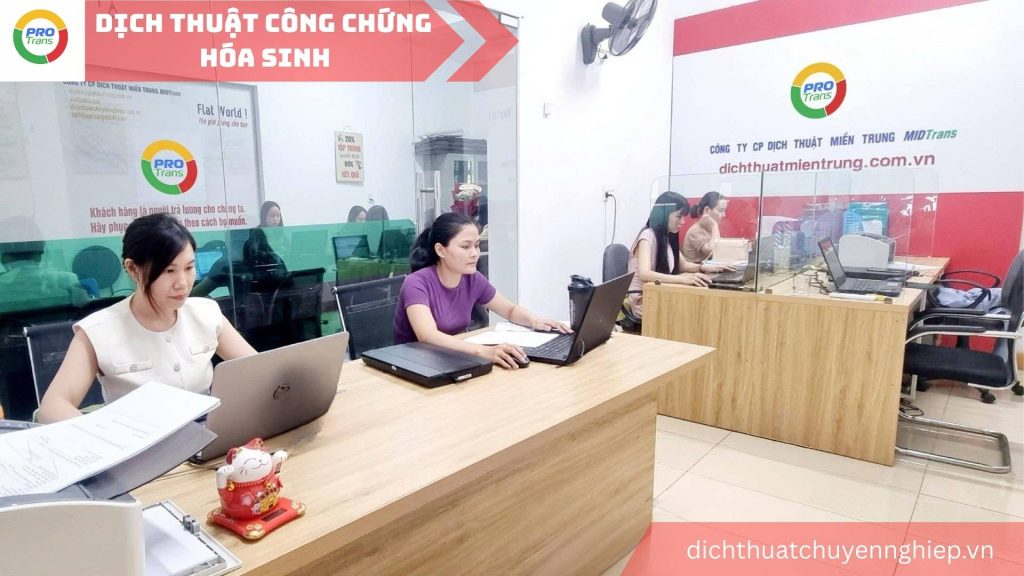 Dịch thuật tài liệu Hóa Sinh tại Quận 4: Ngôn Ngữ Của Sự Sống - Chính Xác Tuyệt Đối | PROTRANS