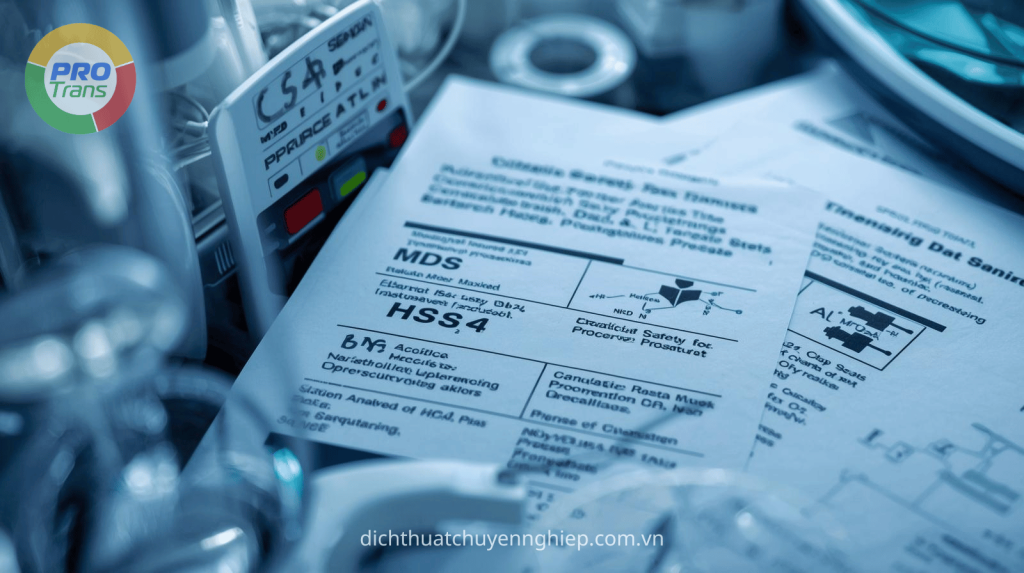 Tài liệu kiểm nghiệm dịch thuật chuyên ngành Hóa học tại Quận 5