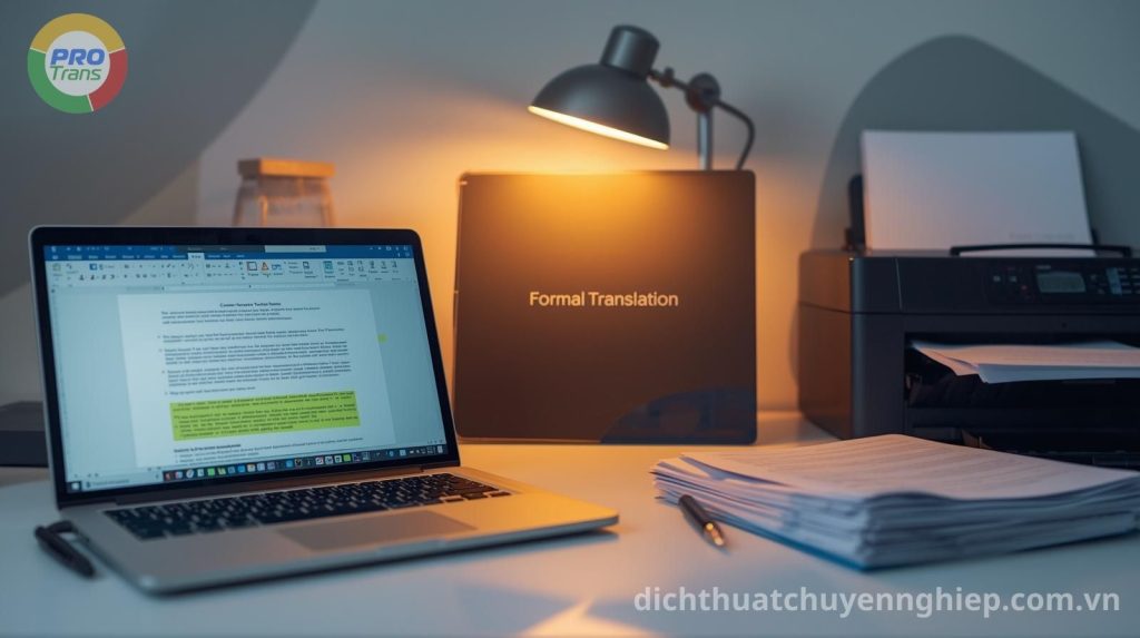 PROTRANS luôn sẵn sàng đáp ứng mọi yêu cầu đặc thù về định dạng bản dịch của doanh nghiệp.