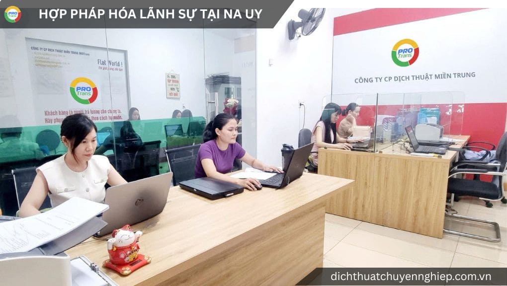 Van phong ho tro dich vu hop phap hoa lanh su tai Na Uy xu ly ho so tron goi
