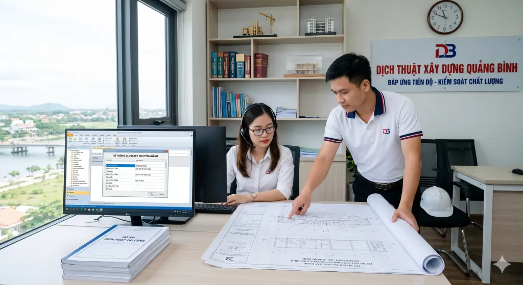 Chuyên gia sử dụng hệ thống Glossary để kiểm soát tiến độ dịch thuật