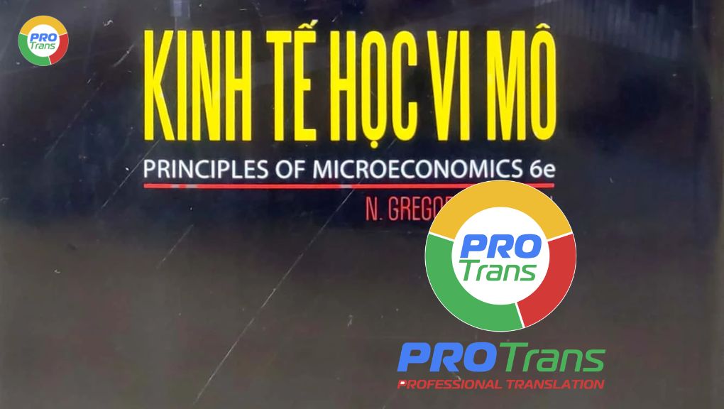 mẫu dịch thuật tài liệu Kinh tế tại Quận 9