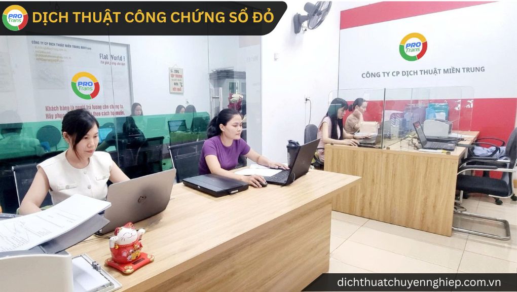 PROTRANS hỗ trợ Dịch thuật công chứng Sổ đỏ tại Quận 12, kiểm tra Giấy chứng nhận quyền sử dụng đất trước khi xử lý.